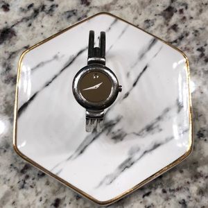 Movado 💯 Authentic Women’s silver watch